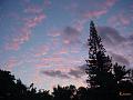 coucher de soleil à Nouméa